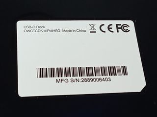 ENVIO 24H DOCK OWC USB-C ESTACION DE ACOPLAMIENTO