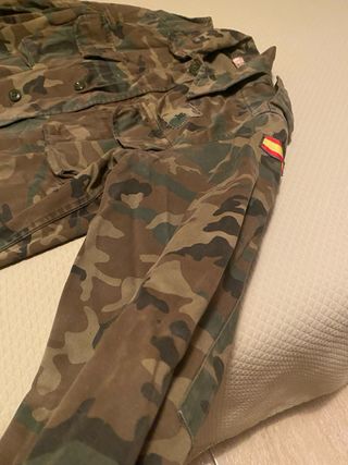 Camisa militar camuflaje