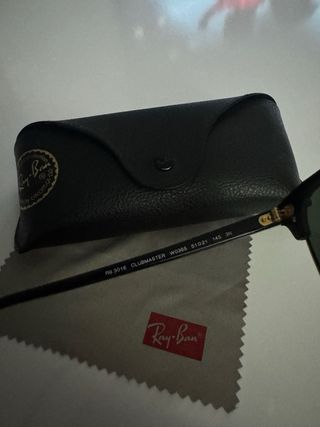 Gafas Ray-Ban Clubmaster Negro/Dorado