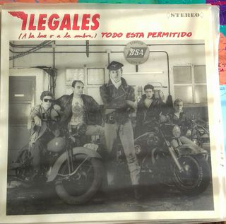 Vinilo LP Ilegales: Todo Está Permitido