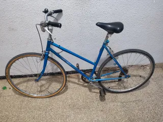 Bicicleta Peugeot Clásica Azul