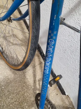 Bicicleta Peugeot Clásica Azul