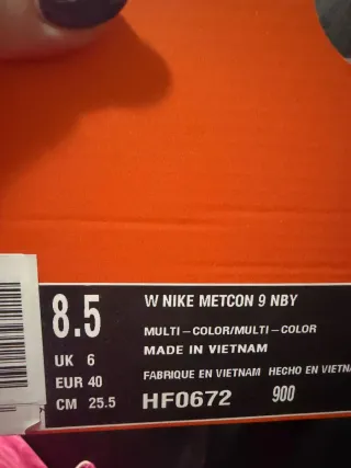 Nike Metcon 9 per CrossFit