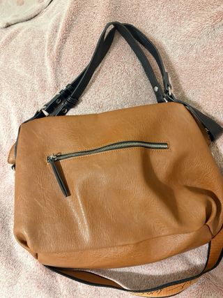 Bolso Desigual Marrón y Negro