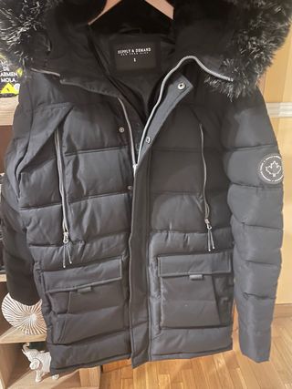 Abrigo Supply & Demand Negro Talla S
