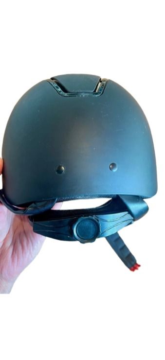 Casco Equitación Equitheme Glint Mat Negro