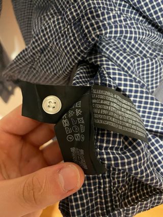 Camisa cuadros Pull and Bear