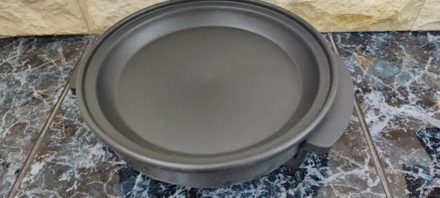 Sartén Eléctrica con Tapa de Cristal