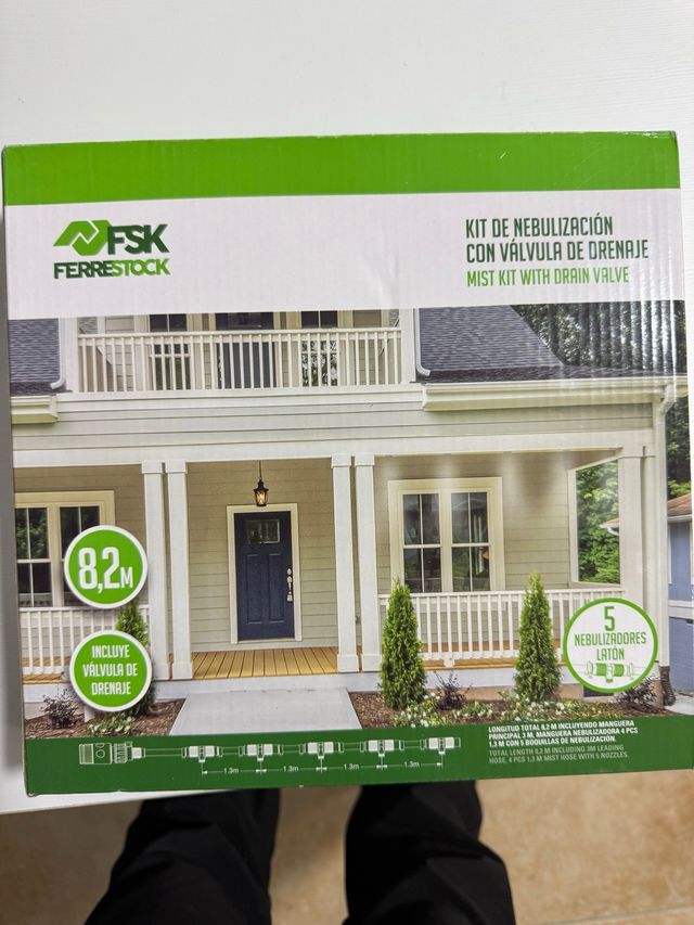 Kit di nebulizzazione FSK 8,2 m con valvola