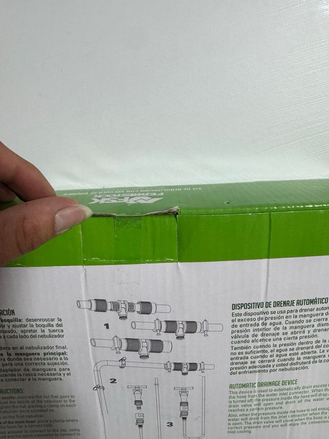 Kit di nebulizzazione FSK 8,2 m con valvola