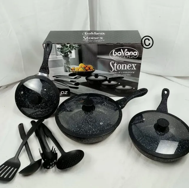 Set 11 pz Padelle Bavaria Stonex