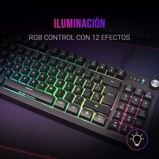✨ - Mars Gaming MKREVOES, Teclado Gaming Compacto,