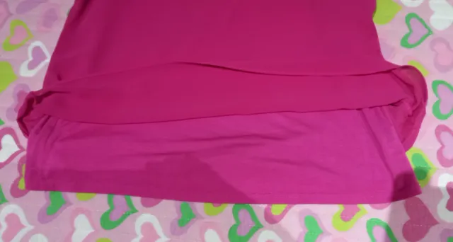 Blusa Cortefiel rosa volantes