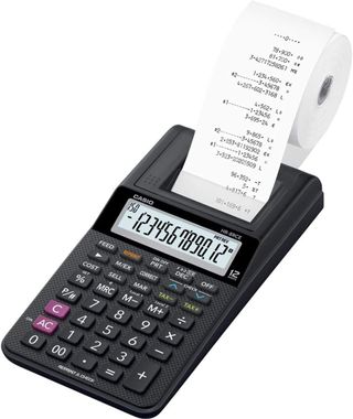 ✨ - Calculadora impresora negra