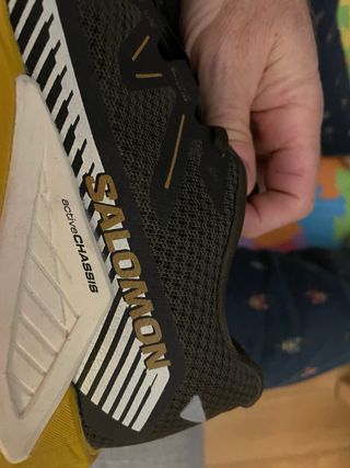 Zapatillas Salomon Mixtas Negro/Amarillo