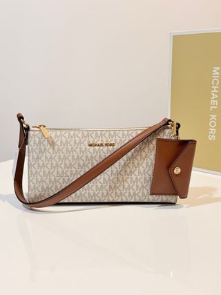 Bolso Michael Kors Beige y Marrón