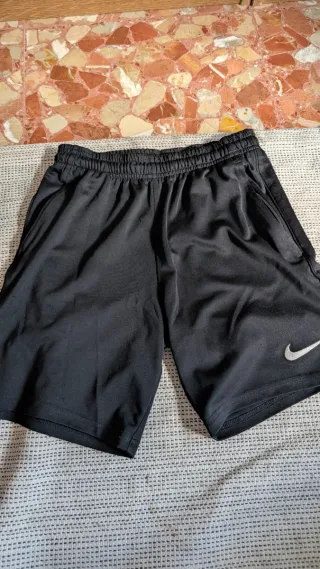 Calzonas Nike niño negras con cremallera 