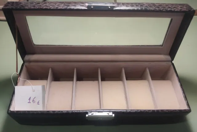 Estuche para 6 relojes