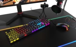 ✨ - KROM KASIC - Teclado Gaming mecánico, RGB Rain