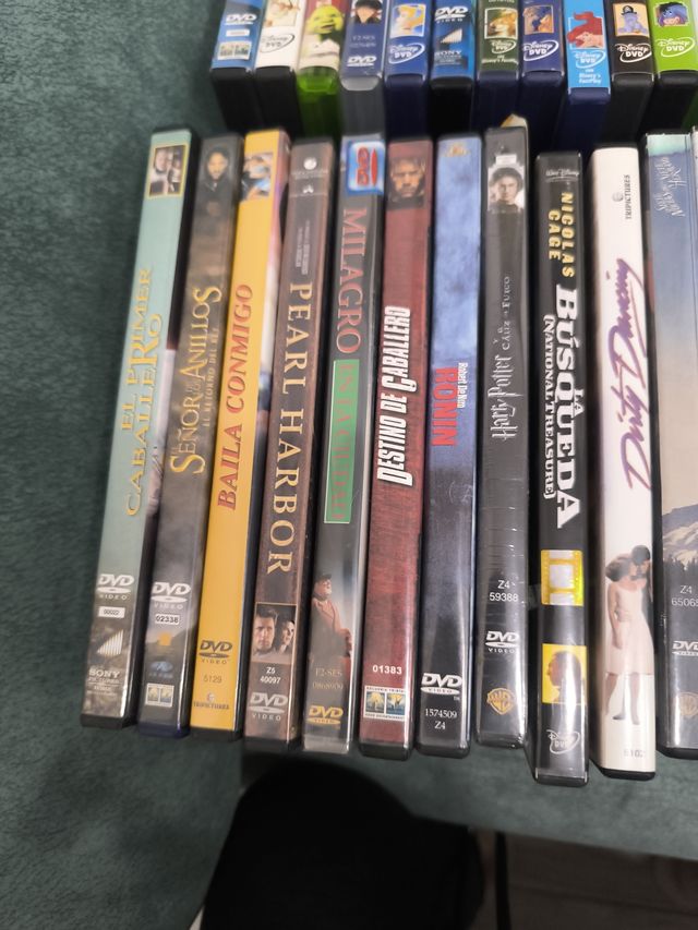 29 DVDs Disney/Acción/Románticas