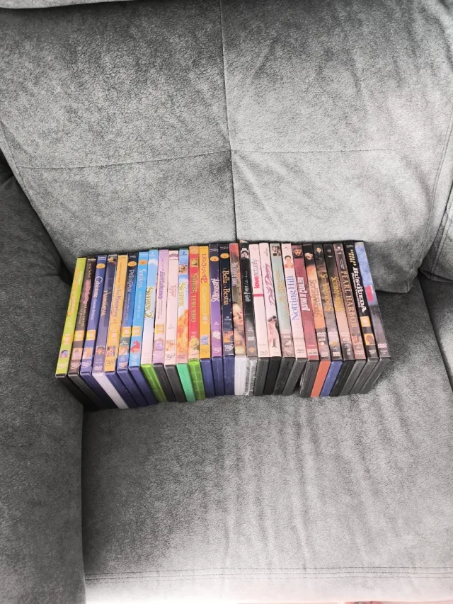 29 DVDs Disney/Acción/Románticas
