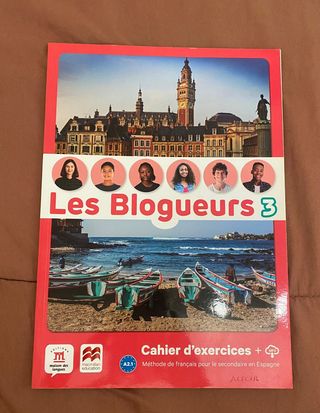 Cahier d'exercices "Les blogueurs" libro lectura.