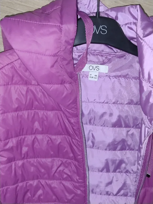 Piumino OVS rosa/viola taglia IT 48/ EUR 44