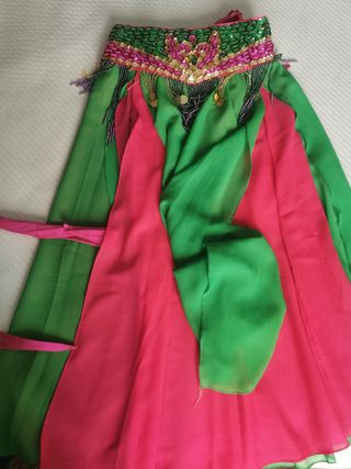 Traje Danza Oriental 3 Piezas