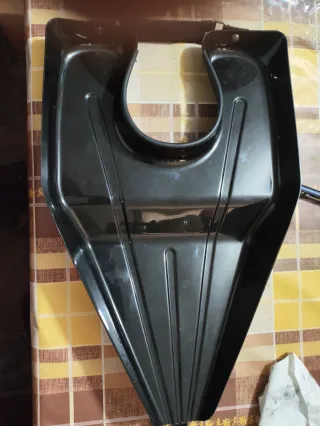 Lavatesta portatile nero
