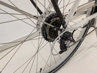 Bicicleta Urbana Blanca