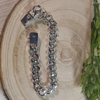 Bracciale da uomo in argento sterling