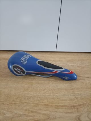 Sella bici San Marco blu