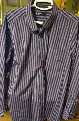 Camisa de hombre W&K rayas