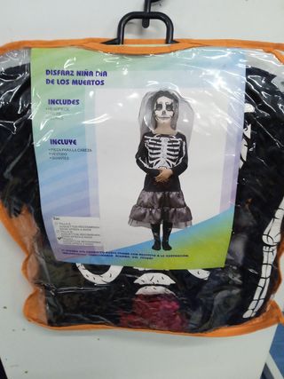 Disfraz Niña Día de los Muertos Halloween