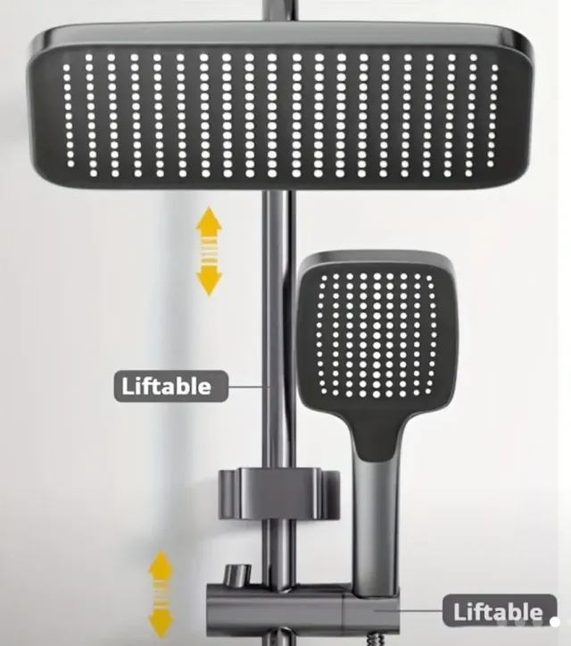 Set Doccia 4 Funzioni con Tastiera