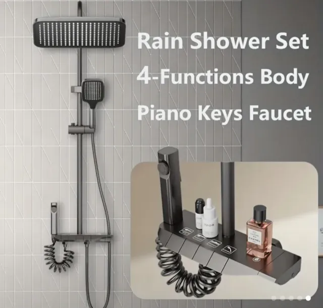 Set Doccia 4 Funzioni con Tastiera