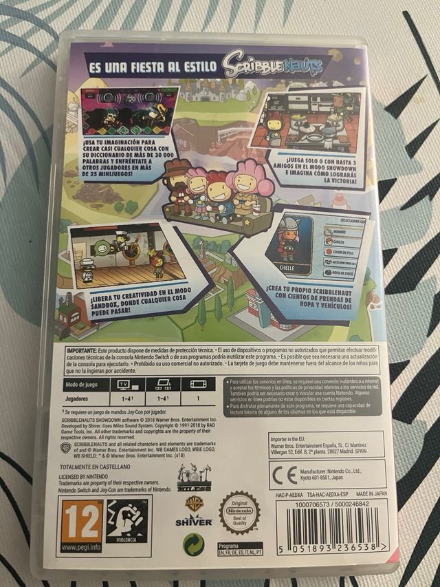 Scribblenauts Showdown Nintendo Switch