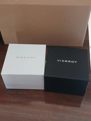 Cajas Estuche Reloj Viceroy (Blanco y Negro)