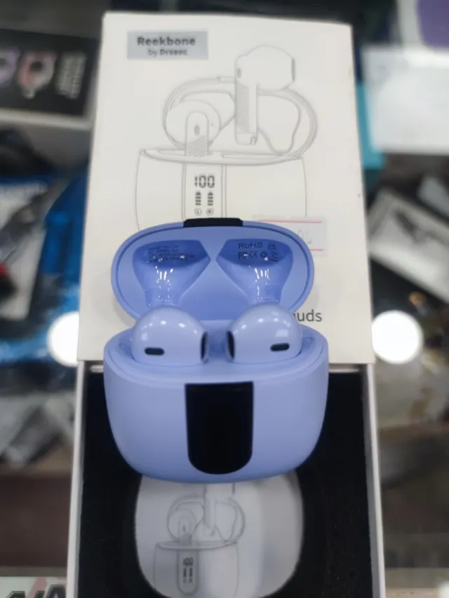 Auriculares Reekbone J55 Azul/Morado