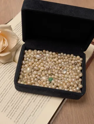 Lote de perlas antiguas
