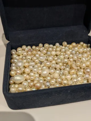 Lote de perlas antiguas