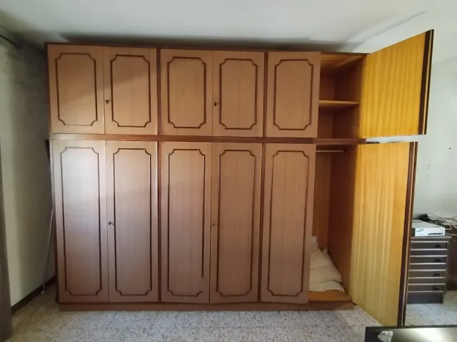 Armadio 6 ante legno anni 60/70