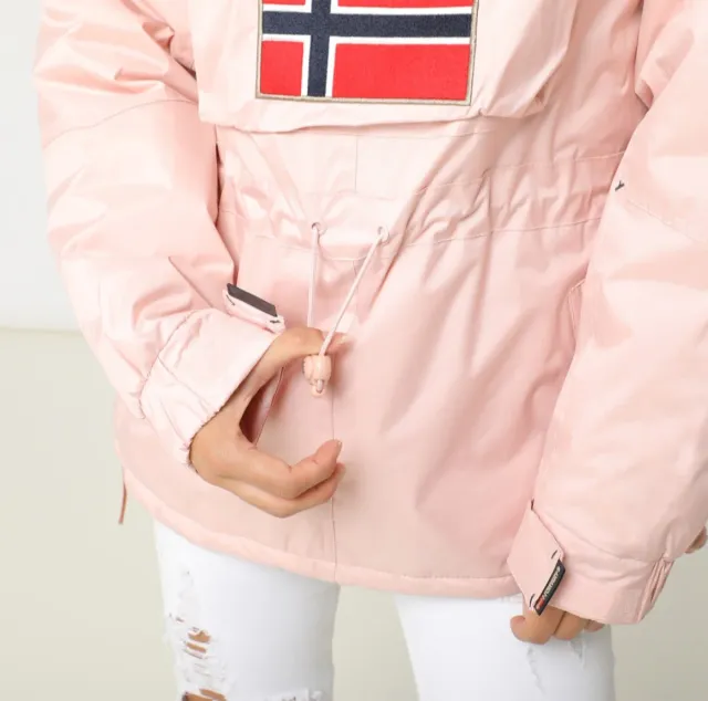 Chaqueton Geographical Norway Rosa Talla M NUEVO