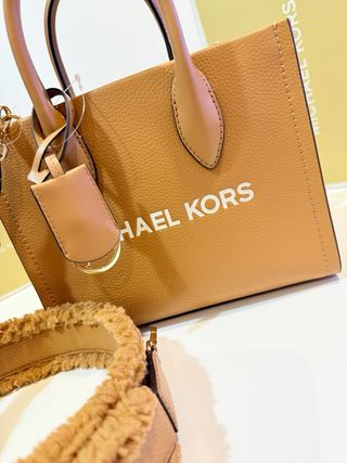Bolso Michael Kors Marrón y Dorado