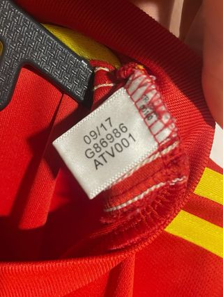 Camiseta Selección Española 2018 Adidas