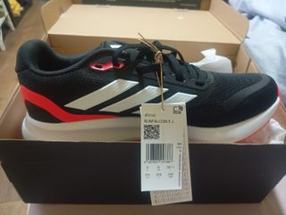 Zapatillas Adidas Mujer Negras y Rosas Nuevas
