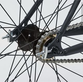 Bicicleta Fixie Elops 500 + accesorios 