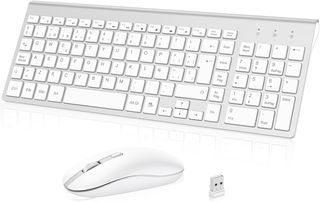 ✨ - cimetech Combo Teclado y Ratón Inalámbrico, 2.