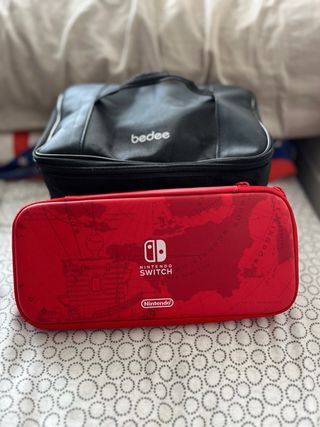 Nintendo Switch Completa Azul y Rojo