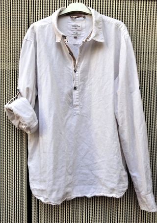 Camisa Boston  Lino Estilo T. L